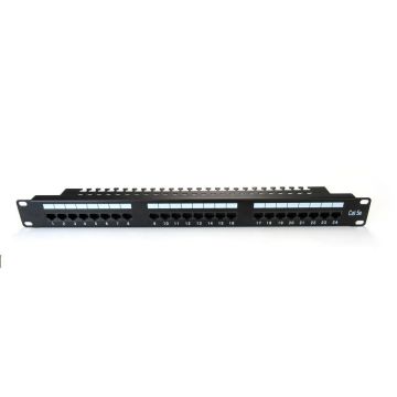 xyz - Patch panel DIGITUS 19" 24x RJ45 UTP kat. 5e z tacką - abc