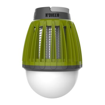 xyz - Lampa owadobójcza NOVEEN IKN824 LED IPX4 5W biało-zielona - abc