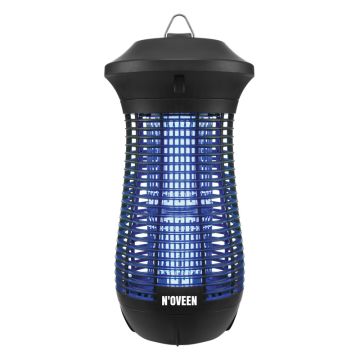 xyz - Lampa owadobójcza NOVEEN IKN24 IP24 Professional Lampion 24W czarna - abc