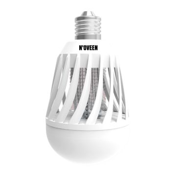 xyz - Żarówka z funkcją lampy owadobójczej NOVEEN IKN803 LED 6W biała - abc