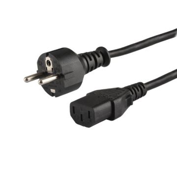 xyz - Kabel zasilający Savio CL-138 1.8 m Czarny - abc