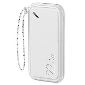 xyz - PowerBank USAMS PB56 10KCD15102 (US-CD151) 10000mAh 22.5W 2xQC3.0+PD Fast Charge biały - abc