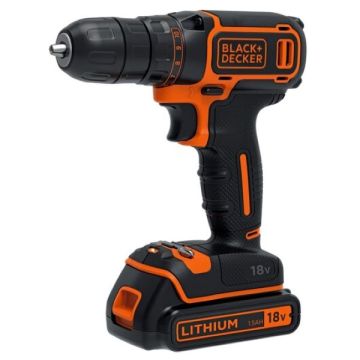 xyz - Wiertarko-wkrętarka BLACK+DECKER BDCDC18K-QW 18V, 1.5AH - abc