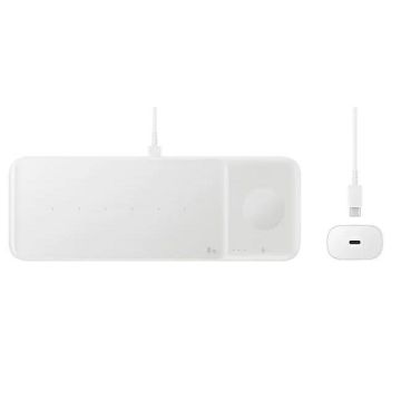 xyz - Ładowarka indukcyjna Samsung Wireless Charger Trio EP-P6300TWEGEU Biała - abc