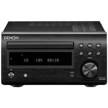 xyz - Miniwieża Denon RCD-M41B + SC-M41 wiśniowe - abc