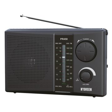 xyz - Radio przenośne Noveen R450 czarne - abc