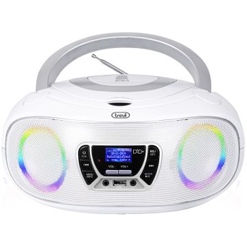 xyz - Boombox Trevi CMP583 CD/MP3/USB/BT Biały - abc