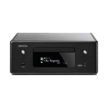 xyz - Amplituner stereofoniczny z CD DENON RCDN-10 czarny bez głośników - abc