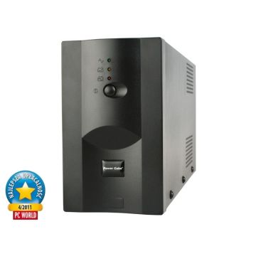 xyz - UPS GEMBIRD POWER CUBE 650VA AVR 2xIEC320 czarny - abc