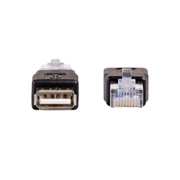 xyz - Adapter USB Akyga AK-AD-27 USB - RJ45 F-M - abc