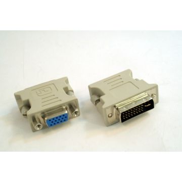 xyz - ADAPTER DVI-A(M)(24+5) DUAL LINK->VGA(15F) GEMBIRD - abc