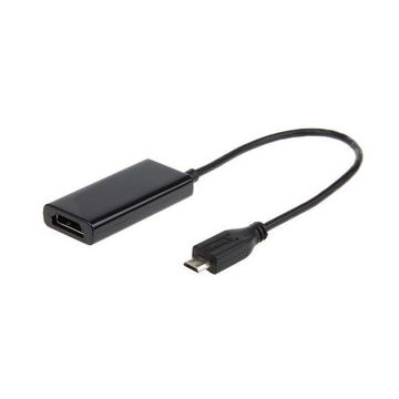 xyz - ADAPTER MHL(M)->HDMI(F)+USB MICRO(BF)(5PIN) 16CM GEMBIRD - abc