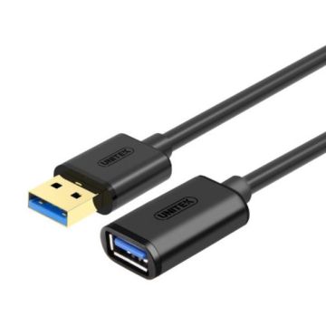 xyz - Unitek Przedłużacz USB3.0 AM-AF; 2m, Y-C459BBK - abc