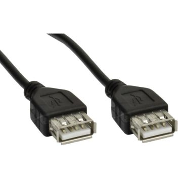 xyz - AKYGA KABEL ŻEŃSKI-ŻEŃSKI USB A-A 1.8M AK-USB-06 - abc