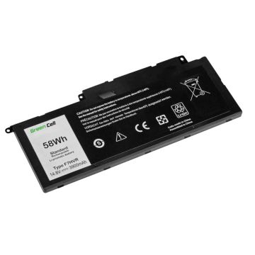 xyz - Bateria Green Cell do Dell Inspiron 15 7537 17 7737 7746 4 cell 14.8V - abc