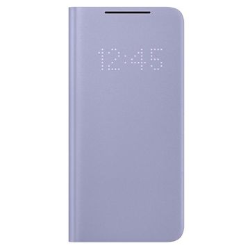 xyz - Etui Samsung Smart LED View Cover Violet do Galaxy S21+ EF-NG996PVEGEE - abc