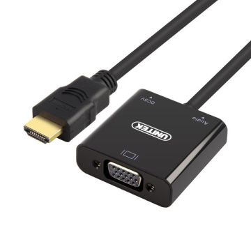 xyz - Adapter Unitek Y-6333HDMI to VGA + audio - abc