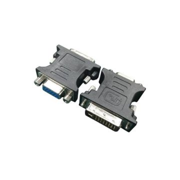 xyz - Adapter Gembird DVI-I(M)(24+5)->VGA(15F) czarny - abc