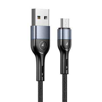 xyz - Pleciony kabel micro USB USAMS U55 SJ450USB01 (US-SJ450) 1m - abc