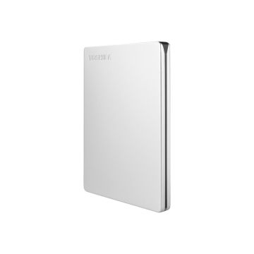 xyz - Dysk zewnętrzny Toshiba Canvio Slim 1TB srebrny - abc