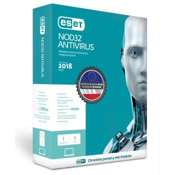 xyz - Oprogramowanie antywirusowe Eset NOD32 - 1U 36M - abc