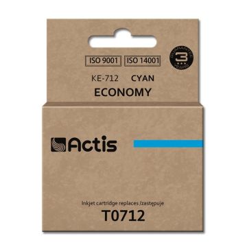 xyz - Tusz Actis KE-712 (do drukarki Epson, zamiennik T0712 C13T071240 standard) 13,5ml cyan - abc