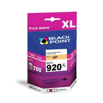 xyz - Kartridż atramentowy Black Point BPH920XLM purpura magenta 700 str - abc