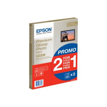 xyz - Papier fotograficzny Epson Premium Glossy Photo C13S042169 A4 (2x15 ark.) - abc