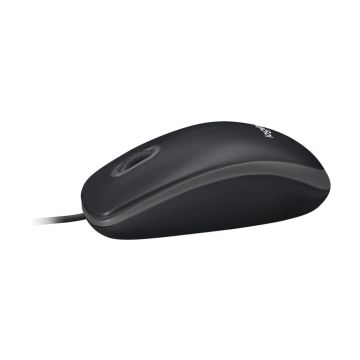 xyz - Mysz optyczna Logitech B100 (910-003357) Czarna - abc