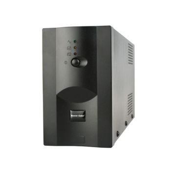 xyz - UPS GEMBIRD POWER CUBE 1200VA AVR 3xIEC320 USB RJ11 czarny - abc