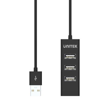 xyz - Hub USB Unitek Y-2140 Czarny - abc