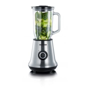 xyz - Blender kielichowy "Mix and Go" SEVERIN SM 3737 500W Czarno-srebrny - abc