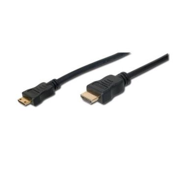 xyz - Kabel HDMI ASSMANN HDMI C (mini)/M - HDMI A/M 2m - abc