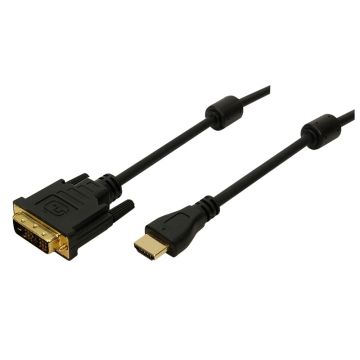 xyz - Kabel HDMI - DVI-D CH0004 LogiLink 2m - abc