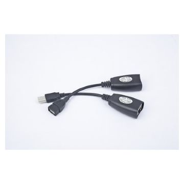 xyz - PRZEDŁUŻACZ USB(AM)->LAN->USB(AF) 30M USB 2.0 GEMBIRD - abc