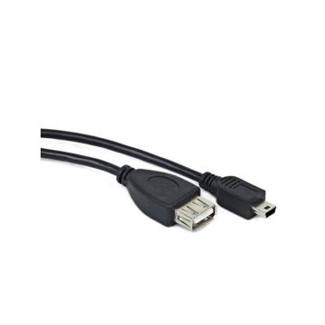 xyz - Kabel Gembird ( mini USB - USB OTG M-F 0.15m czarny ) - abc