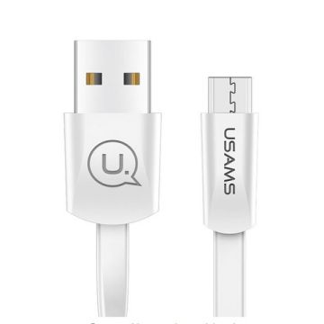 xyz - Kabel USAMS U2 US-SJ201 microUSB 1,2m biały - abc