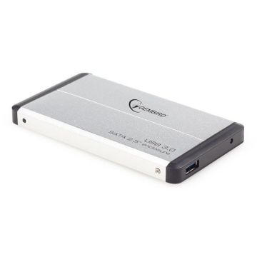 xyz - KIESZEŃ HDD ZEWNĘTRZNA SATA GEMBIRD 2.5" USB 3.0 SILVER - abc