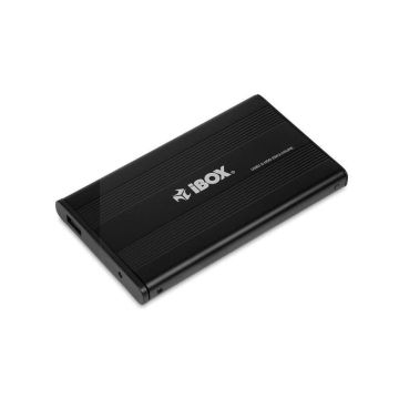 xyz - Obudowa HDD 2.5" iBOX HD-01 USB 2.0 czarna, aluminium - abc