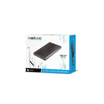 xyz - KIESZEŃ HDD ZEWNĘTRZNA SATA NATEC RHINO 2,5" USB 2.0 ALUMINI - abc