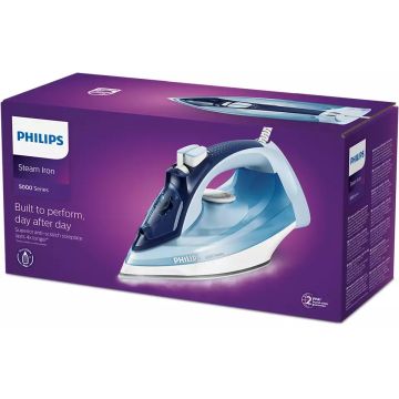 xyz - Żelazko parowe Philips DST5030/20 Biało-niebieskie - abc