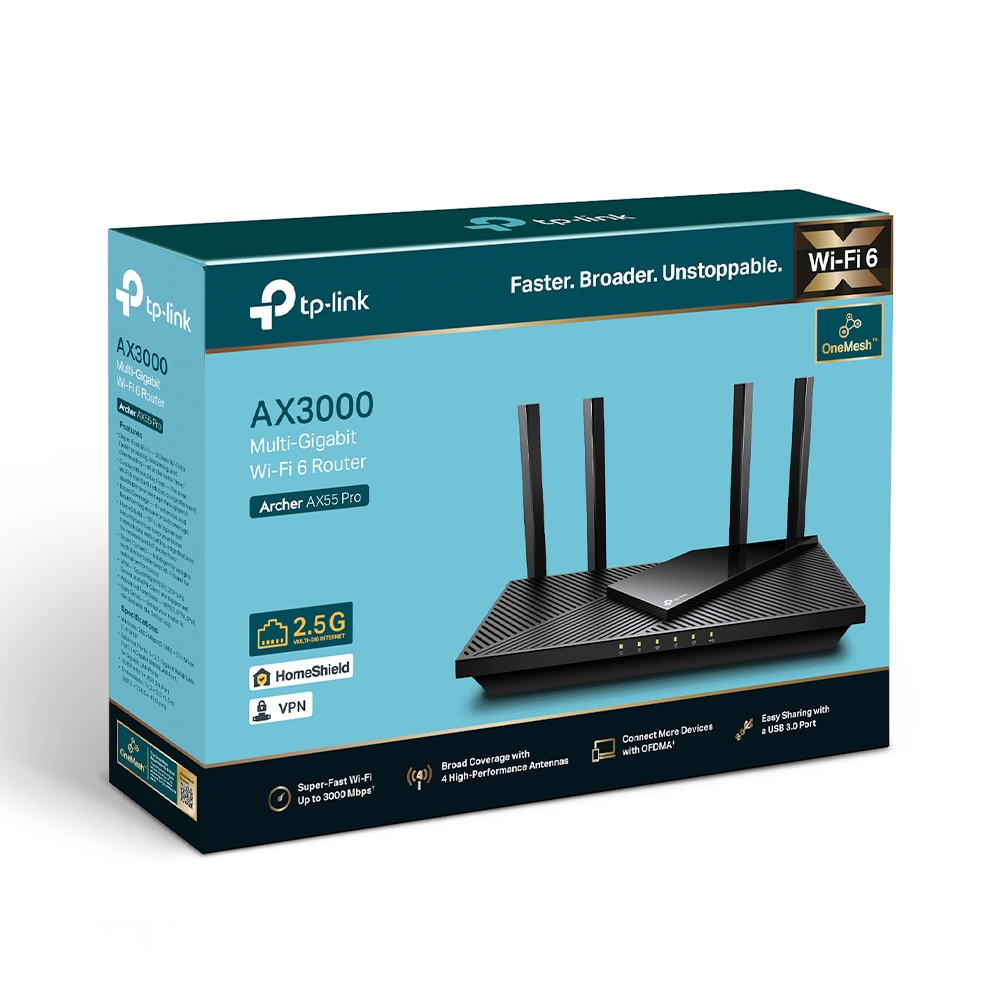 xyz - Router TP-Link Archer AX55 Pro WiFi 6 - abc