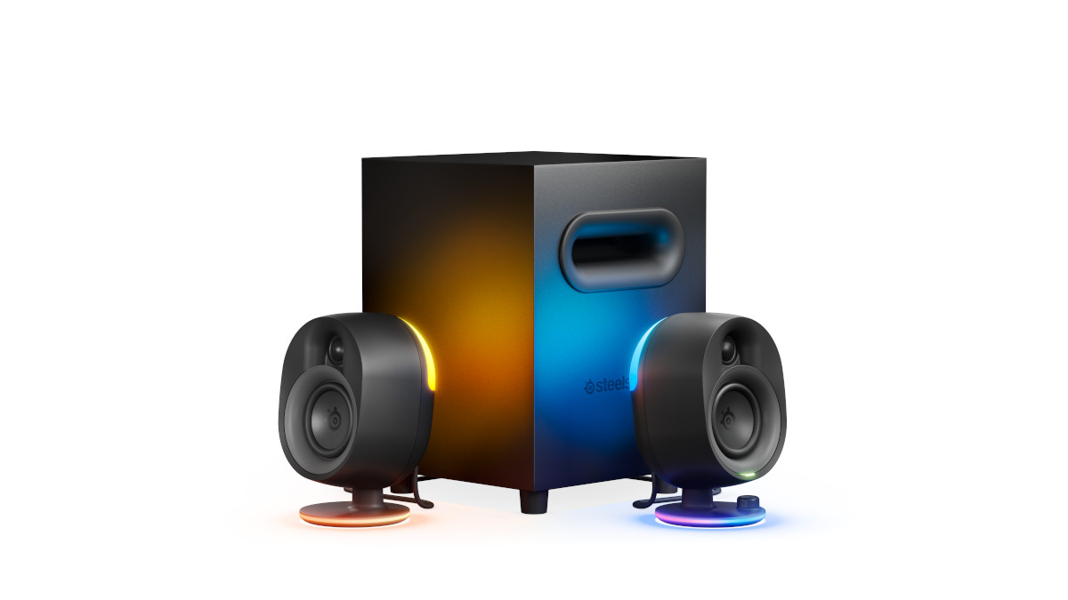 xyz - Głośniki SteelSeries Arena 7 Czarne - abc