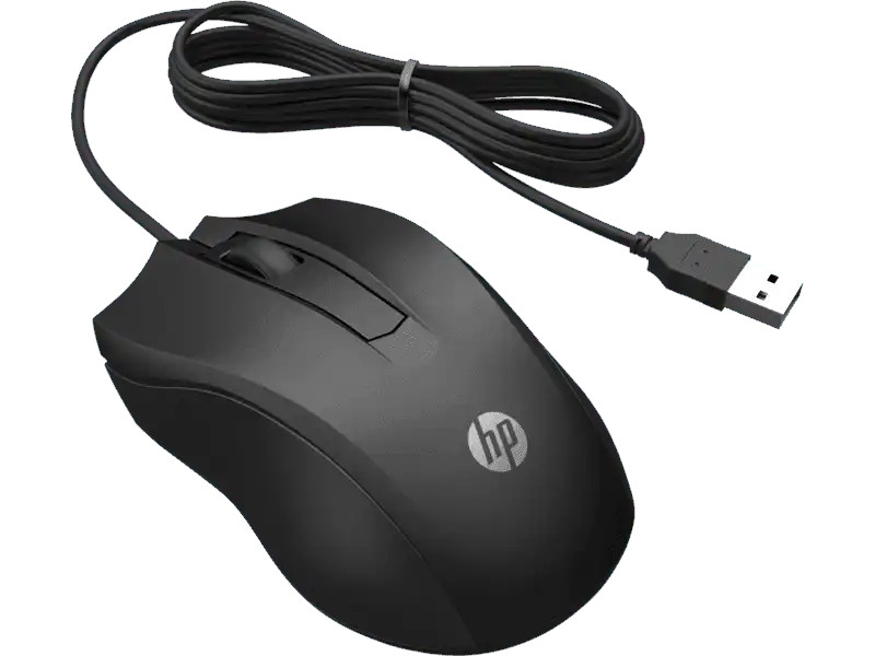 xyz - HP Wired Mouse 100 - abc