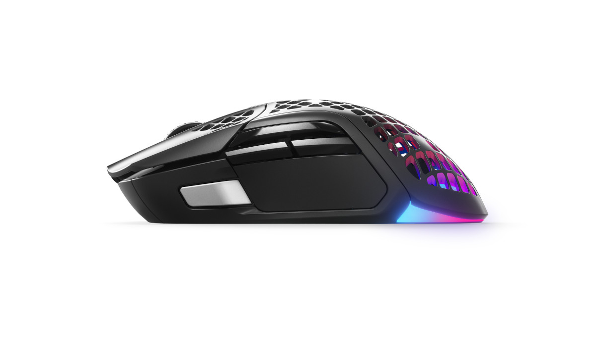 xyz - Mysz SteelSeries Aerox 5 Wireless Czarna - abc