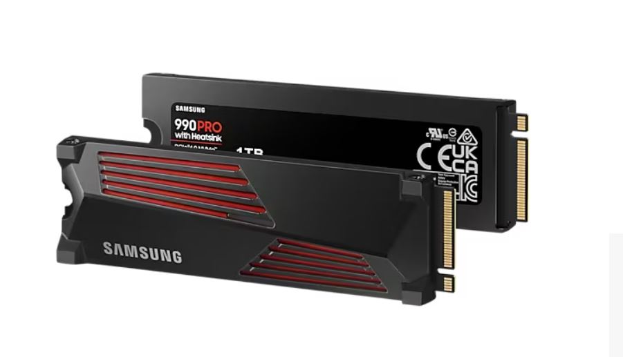 xyz - Dysk SSD Samsung 990 PRO Heatsink MZ-V9P1T0CW 1TB PCIe 4.0 NVMe - abc