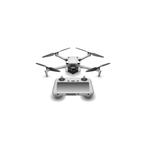 xyz - Dron DJI Mini 3 z kontrolerem RC (z wyświetlaczem) Szary - abc