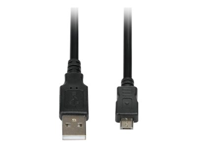 xyz - Kabel I-Box ( USB 2.0 typ A - microUSB typ B M/M M-M 1,8m czarny ) - abc
