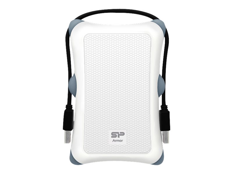 xyz - Kieszeń na dysk SSD/HDD Silicon Power Armor A30 White USB 3.0 Wstrząsoodporna - abc