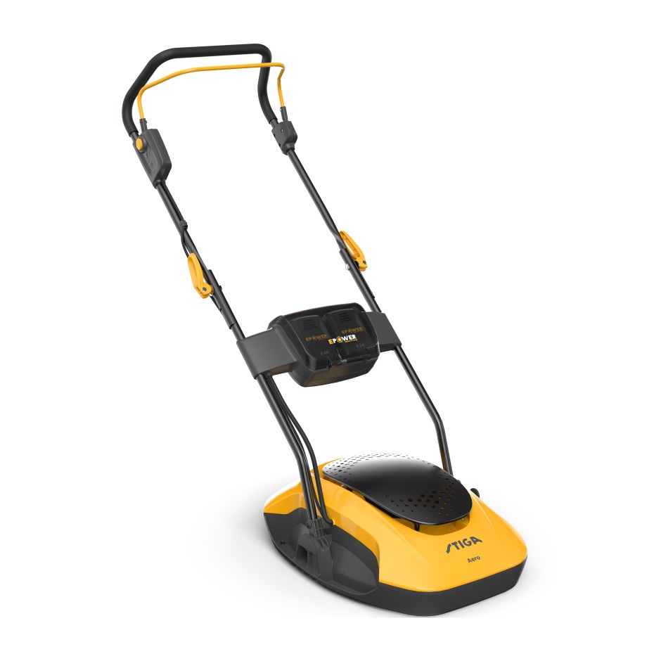 xyz - Kosiarka akumulatorowa Stiga Aero 132e Kit Żółto-czarna - abc